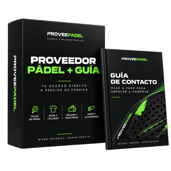 PROVEEDOR PÁDEL + GUÍA + CATALOGO